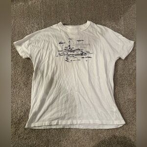 Aerie Lighthouse Pier Graphic Tee – XXS